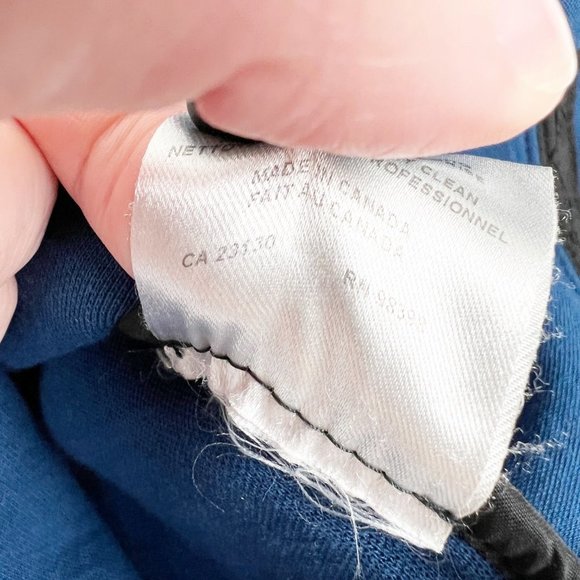 Judith & Charles Blazer Jacket Business Casual Oversized Coat Work Office Blue - Picture 5 of 8